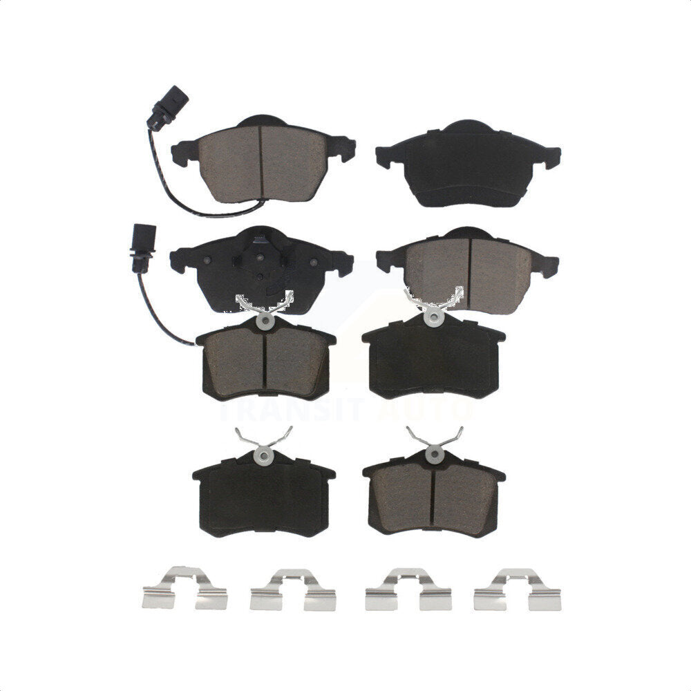 Front Rear Ceramic Brake Pads Kit For Audi A4 Quattro A6 S4 KCX-100277