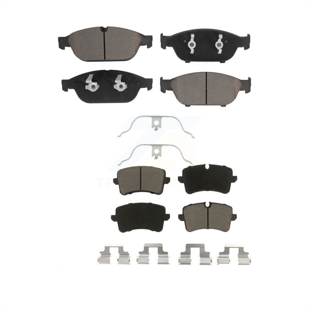 Front Rear Ceramic Brake Pads Kit For Audi A6 Quattro A7 A8 KCX-100052