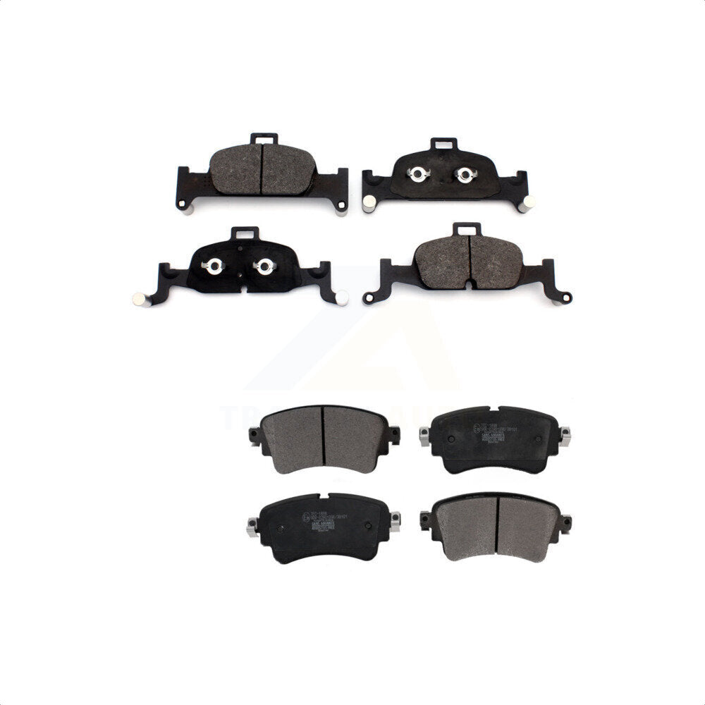 Front Rear Ceramic Brake Pads Kit For Audi Q5 A4 A5 Quattro A6 Sportback allroad KTC-100543