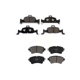 Front Rear Ceramic Brake Pads Kit For Audi Q5 A4 A5 Quattro A6 Sportback allroad KTC-100543