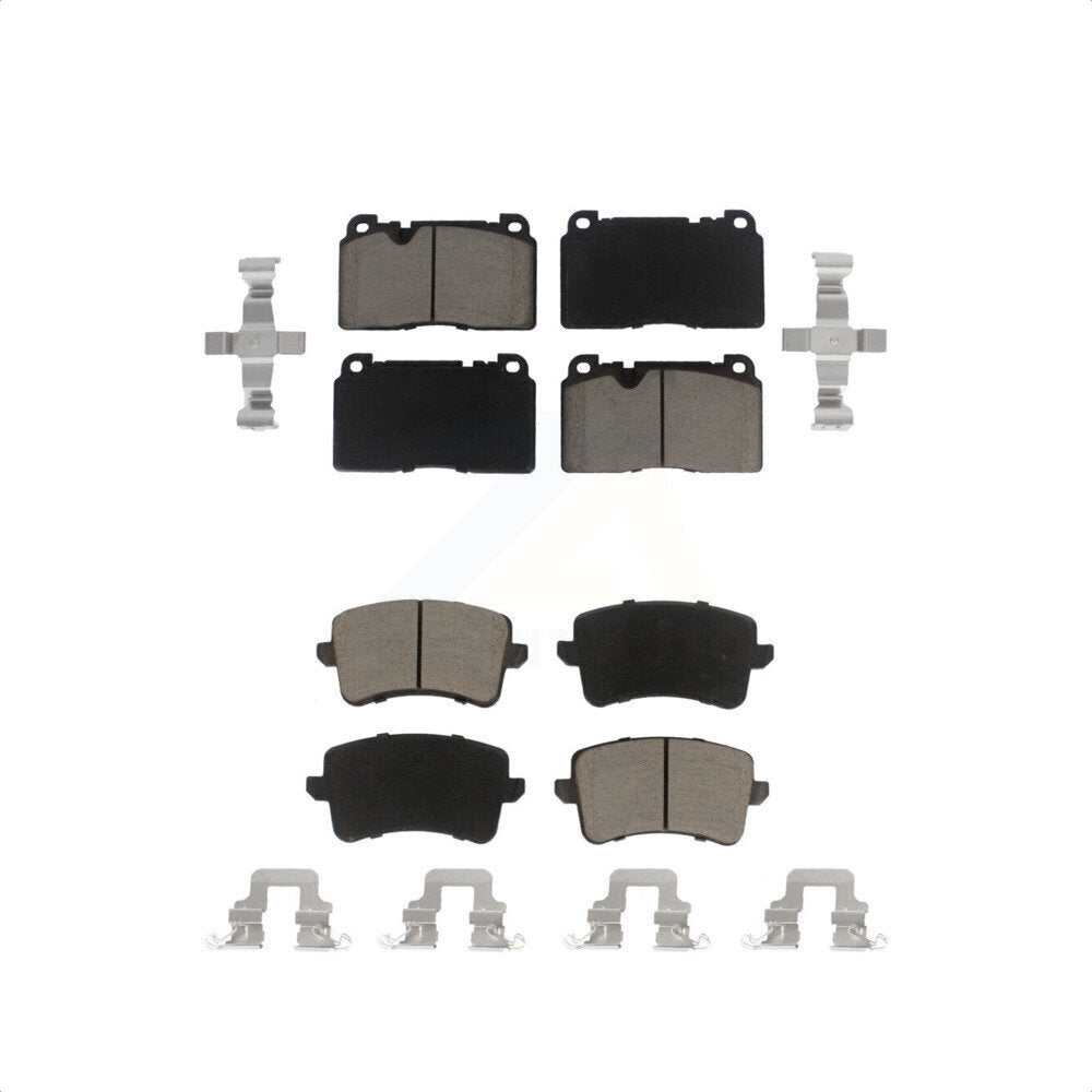 Front Rear Ceramic Brake Pads Kit For Audi Q5 KCX-100142