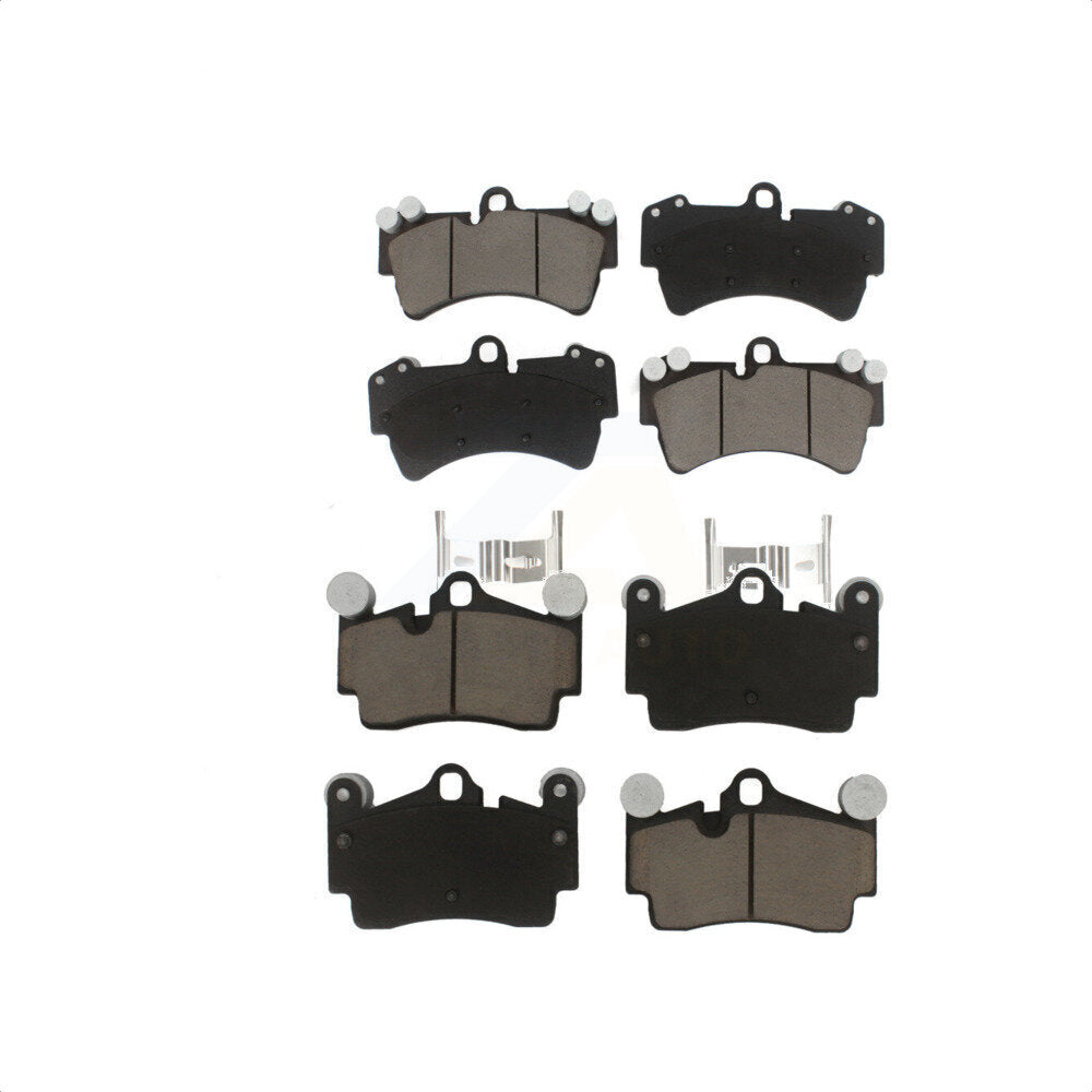 Front Rear Ceramic Brake Pads Kit For Audi Q7 Porsche Cayenne Volkswagen Touareg KCX-100155