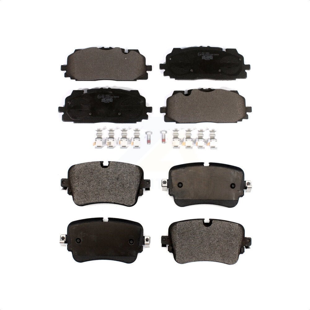 Front Rear Ceramic Brake Pads Kit For Audi Q7 Q8 A8 Quattro KTC-100594
