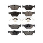 Front Rear Ceramic Brake Pads Kit For BMW 328i 325i 328xi 128i 325xi X1 120i 323i KTC-100041