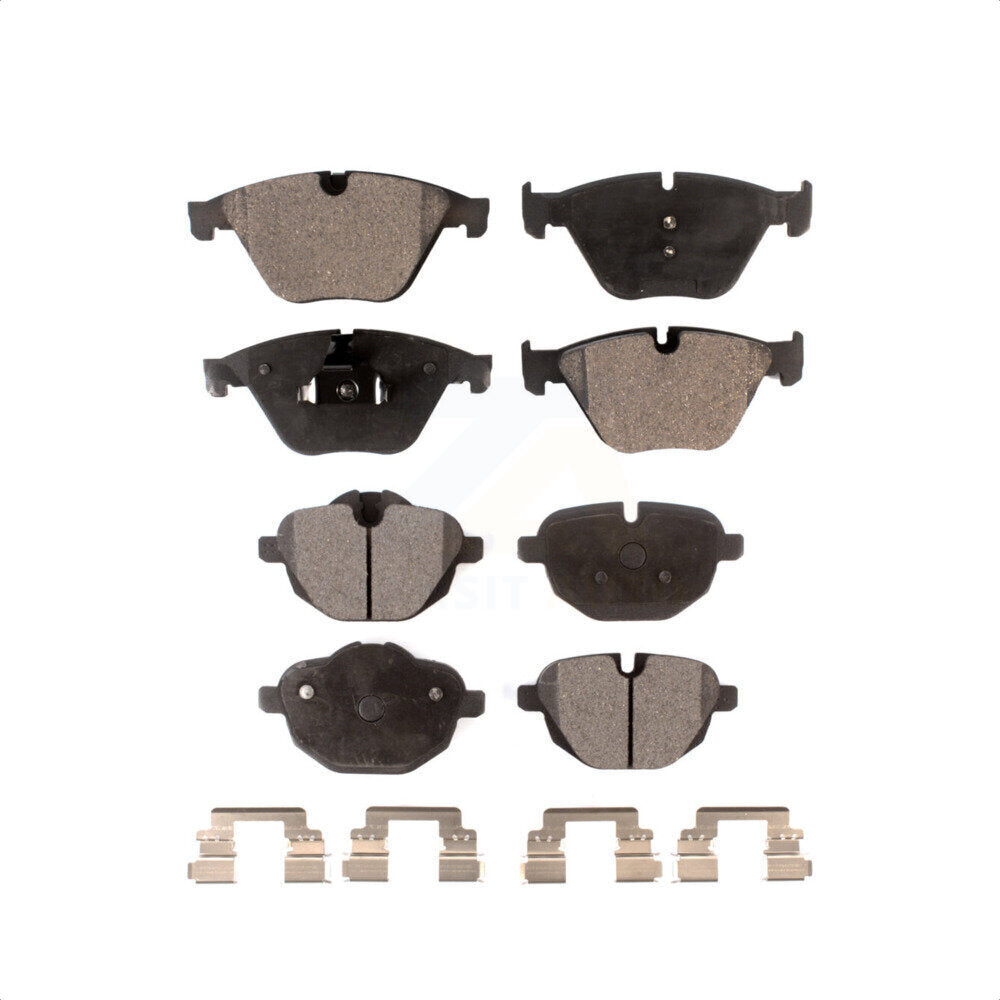 Front Rear Ceramic Brake Pads Kit For BMW 535i xDrive 528i 535d ActiveHybrid 5 KTC-100223