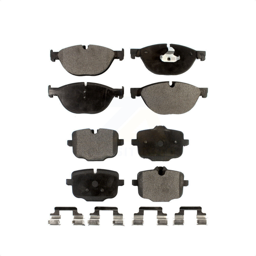 Front Rear Ceramic Brake Pads Kit For BMW 550i xDrive 650i Gran Coupe KTC-100187