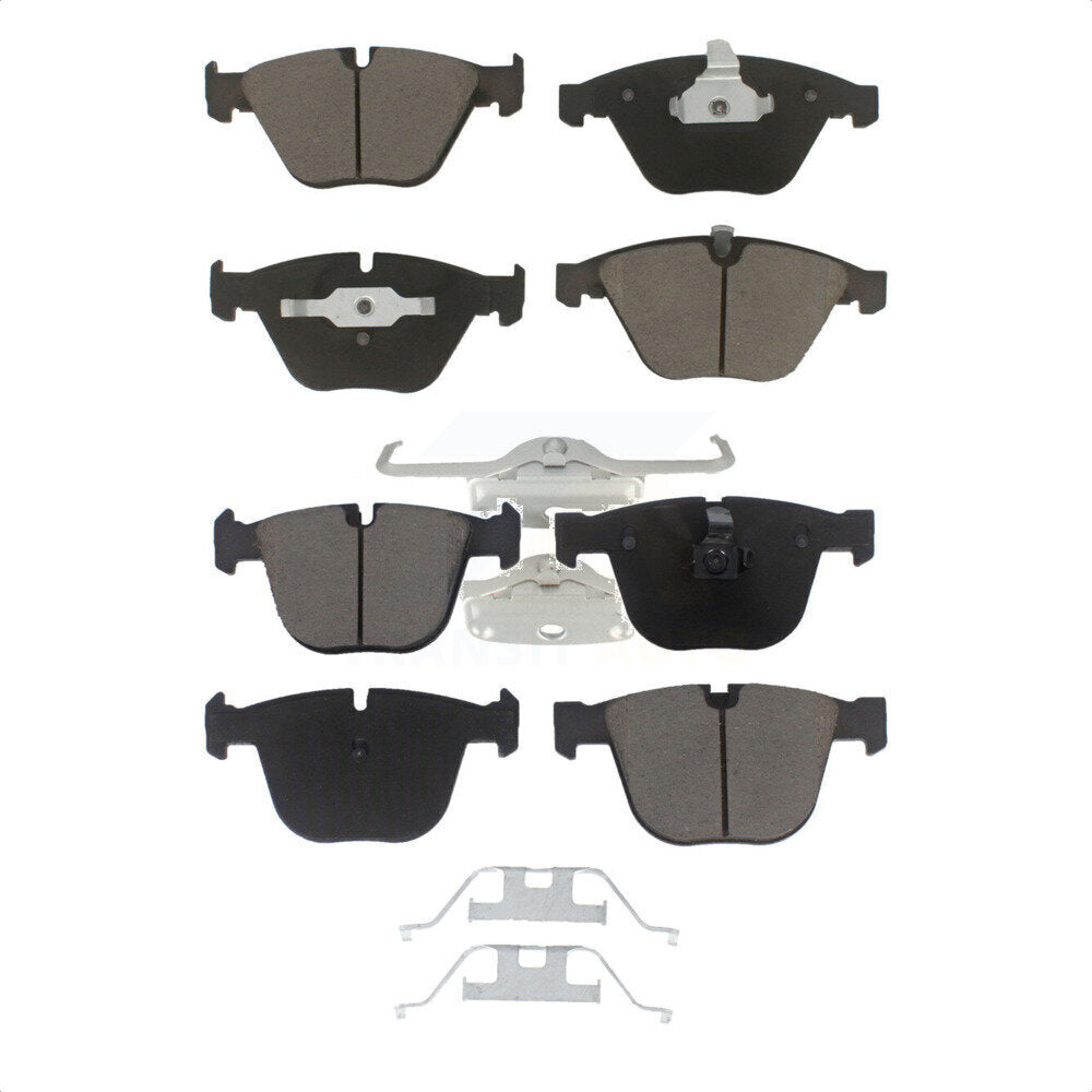 Front Rear Ceramic Brake Pads Kit For BMW 750Li M3 650i 535i 745Li 550i 750i 745i 645Ci 545i 760Li 1 Series M 760i KCX-100310