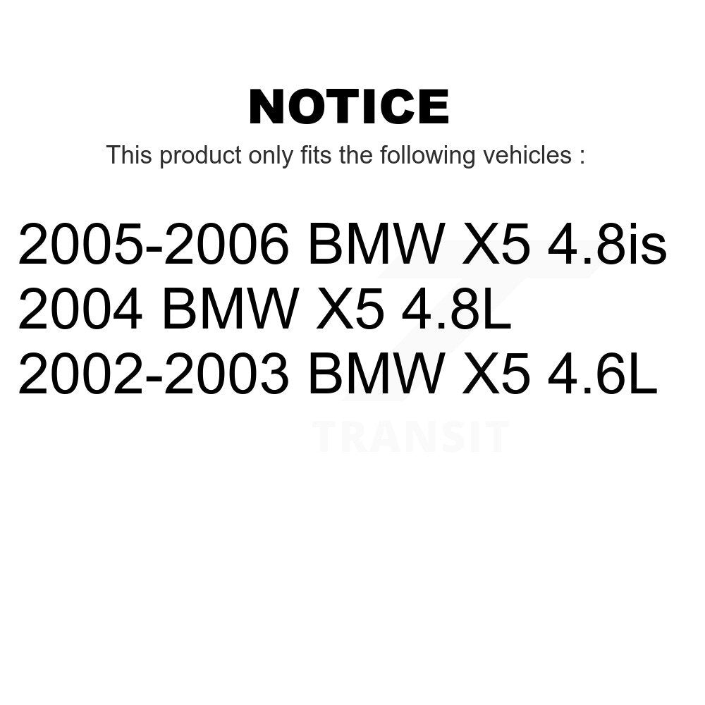 Front Rear Ceramic Brake Pads Kit For BMW X5 KTC-100479