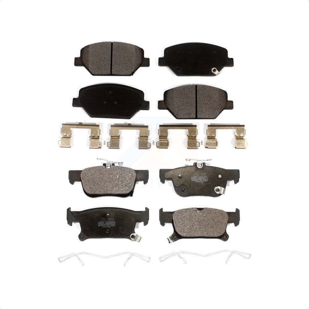 Front Rear Ceramic Brake Pads Kit For Buick Envision KTC-100541