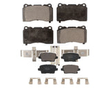Front Rear Ceramic Brake Pads Kit For Buick Regal Sportback KTC-100651