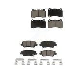 Front Rear Ceramic Brake Pads Kit For Cadillac ATS CTS KCX-100336