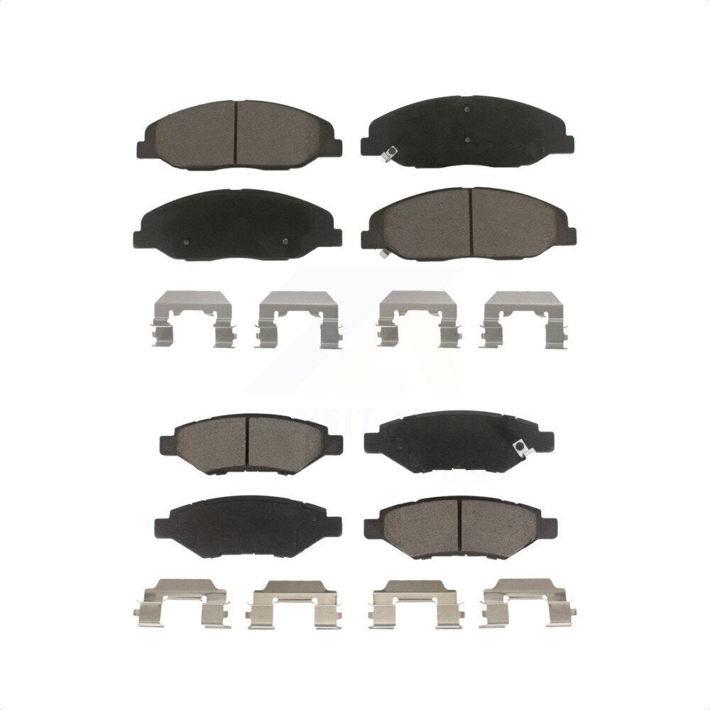 Front Rear Ceramic Brake Pads Kit For Cadillac CTS KCX-100338