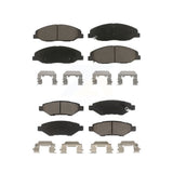 Front Rear Ceramic Brake Pads Kit For Cadillac CTS KCX-100338