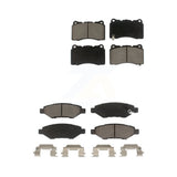 Front Rear Ceramic Brake Pads Kit For Cadillac CTS With Brembo Calipers KCX-100533