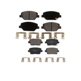 Front Rear Ceramic Brake Pads Kit For Cadillac XT4 Buick Regal Sportback KTC-100649