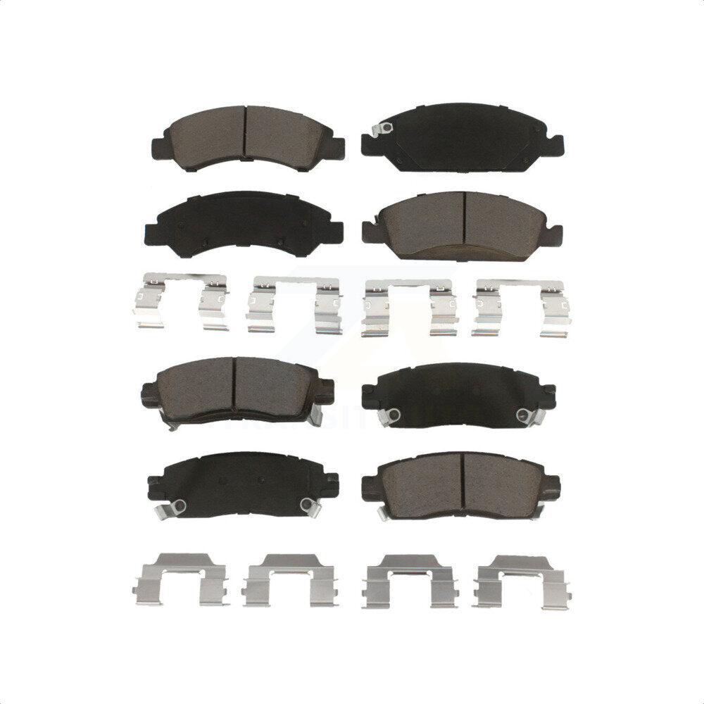 Front Rear Ceramic Brake Pads Kit For Cadillac XTS KCX-100217