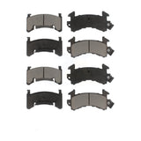 Front Rear Ceramic Brake Pads Kit For Chevrolet Camaro Pontiac Firebird Cadillac Eldorado Buick Riviera Seville Oldsmobile Toronado KCX-100056