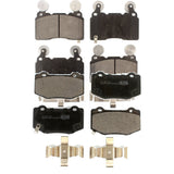 Front Rear Ceramic Brake Pads Kit For Chevrolet Corvette Camaro KTC-100580
