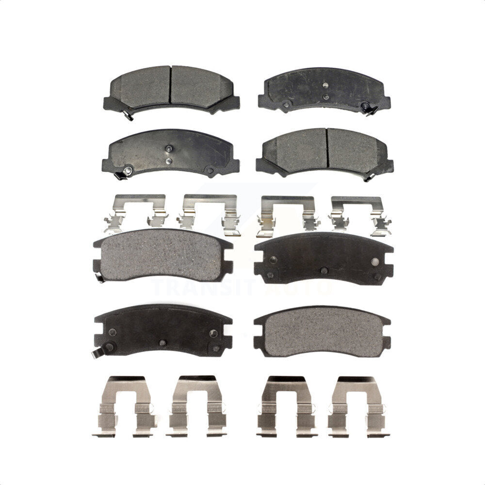 Front Rear Ceramic Brake Pads Kit For Chevrolet Impala Buick LaCrosse Monte Carlo Allure KTC-100605
