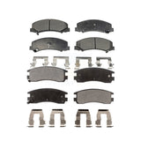 Front Rear Ceramic Brake Pads Kit For Chevrolet Impala Buick LaCrosse Monte Carlo Allure KTC-100605