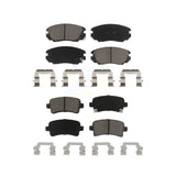 Front Rear Ceramic Brake Pads Kit For Chevrolet Malibu Buick Impala LaCrosse Regal Limited Saab 9-5 Allure KCX-100302