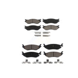Front Rear Ceramic Brake Pads Kit For Dodge Ram 1500 KCX-100520