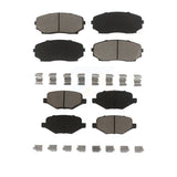 Front Rear Ceramic Brake Pads Kit For Ford Edge Lincoln MKX KCX-100192