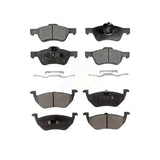 Front Rear Ceramic Brake Pads Kit For Ford Escape Mercury Mariner Mazda Tribute KTC-100033