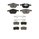 Front Rear Ceramic Brake Pads Kit For Ford Focus KCX-100089