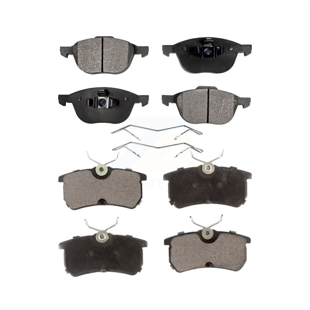 Front Rear Ceramic Brake Pads Kit For Ford Focus KTC-100029