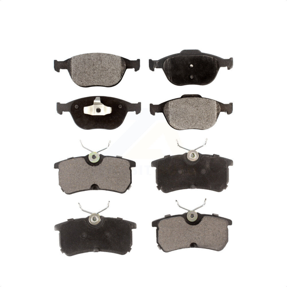 Front Rear Ceramic Brake Pads Kit For Ford Focus SVT KTC-100505