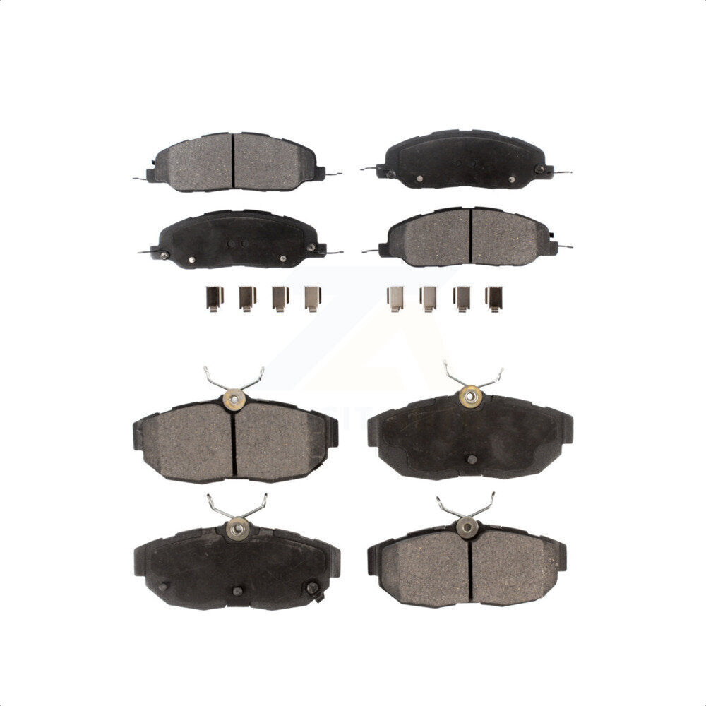 Front Rear Ceramic Brake Pads Kit For Ford Mustang KTC-100216