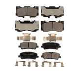 Front Rear Ceramic Brake Pads Kit For Ford Mustang KTC-100591