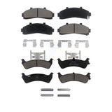 Front Rear Ceramic Brake Pads Kit For Ford Ranger Explorer Mercury Mountaineer KCX-100169