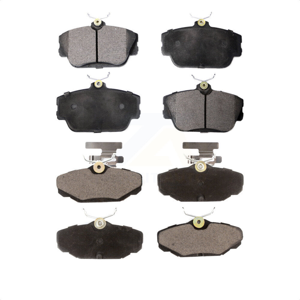 Front Rear Ceramic Brake Pads Kit For Ford Taurus Mercury Sable Lincoln Continental KTC-100344