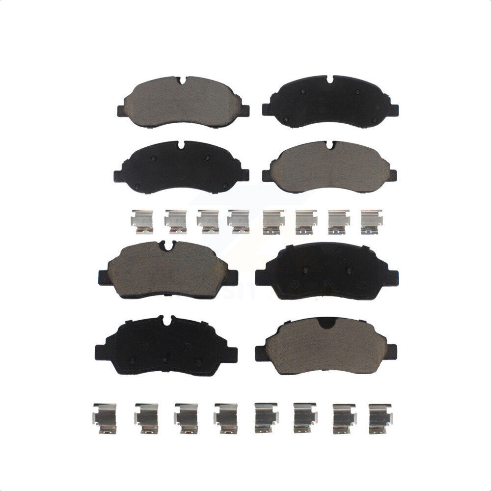Front Rear Ceramic Brake Pads Kit For Ford Transit-250 Transit-350 Transit-150 HD KCX-100437