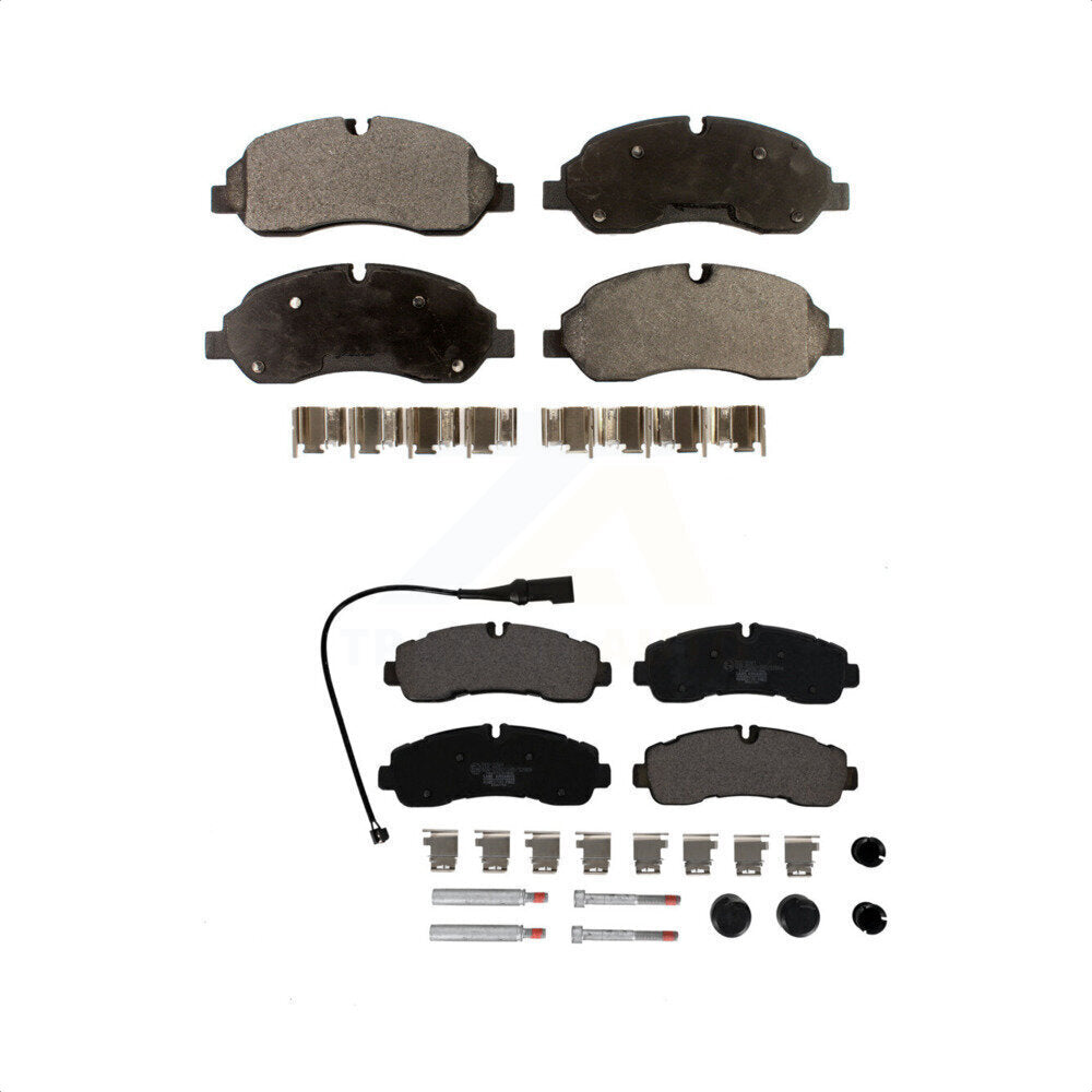 Front Rear Ceramic Brake Pads Kit For Ford Transit-350 HD KTC-100756