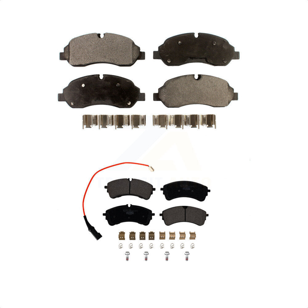 Front Rear Ceramic Brake Pads Kit For Ford Transit-350 HD KTC-100757