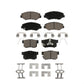 Front Rear Ceramic Brake Pads Kit For Honda CR-V KCX-100474