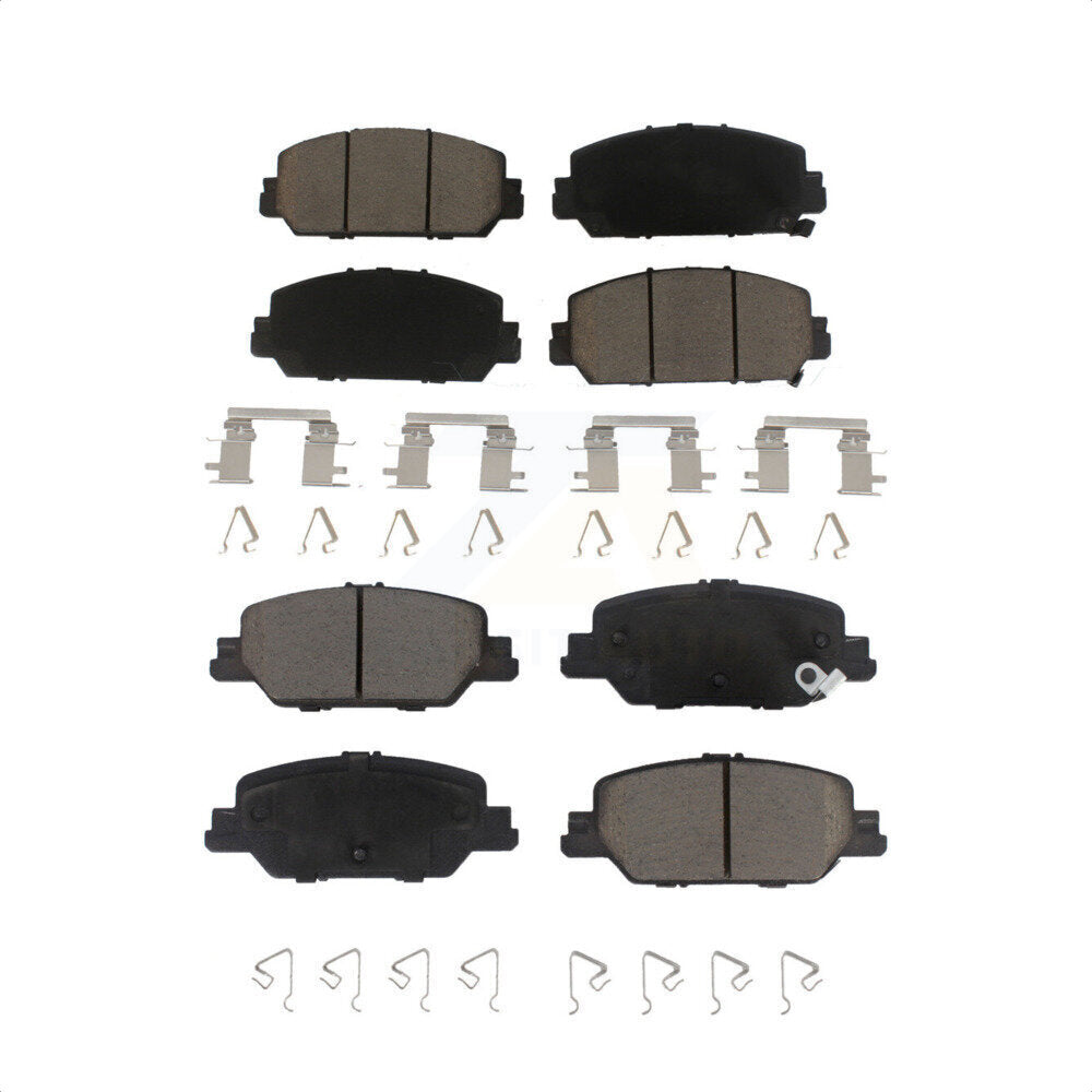 Front Rear Ceramic Brake Pads Kit For Honda CR-V KCX-100525