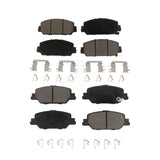 Front Rear Ceramic Brake Pads Kit For Honda CR-V KCX-100525