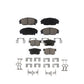 Front Rear Ceramic Brake Pads Kit For Honda Civic Acura RSX S2000 CSX KCX-100204