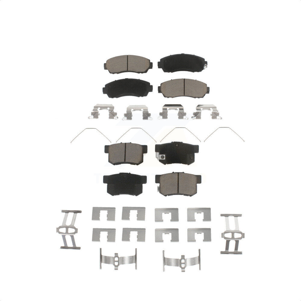 Front Rear Ceramic Brake Pads Kit For Honda Civic KCX-100269