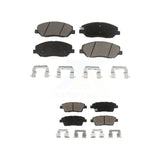 Front Rear Ceramic Brake Pads Kit For Hyundai Genesis 3.8L KCX-100037