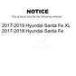 Front Rear Ceramic Brake Pads Kit For Hyundai Santa Fe XL KCX-100172