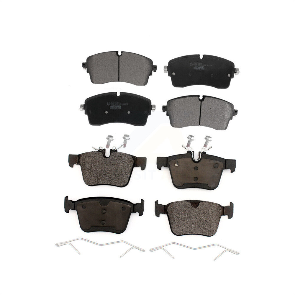 Front Rear Ceramic Brake Pads Kit For Jaguar E-Pace KTC-100689