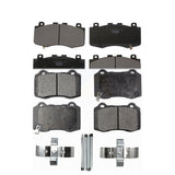 Front Rear Ceramic Brake Pads Kit For Jeep Grand Cherokee Dodge Durango KTC-100674