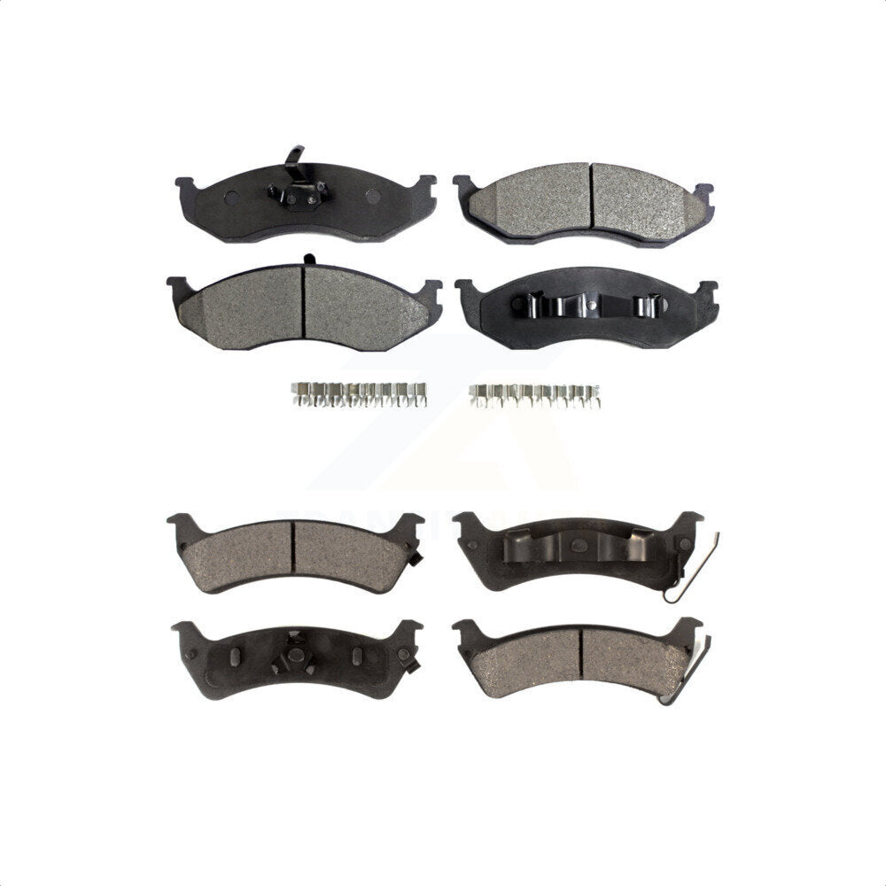 Front Rear Ceramic Brake Pads Kit For Jeep Grand Cherokee KTC-100331
