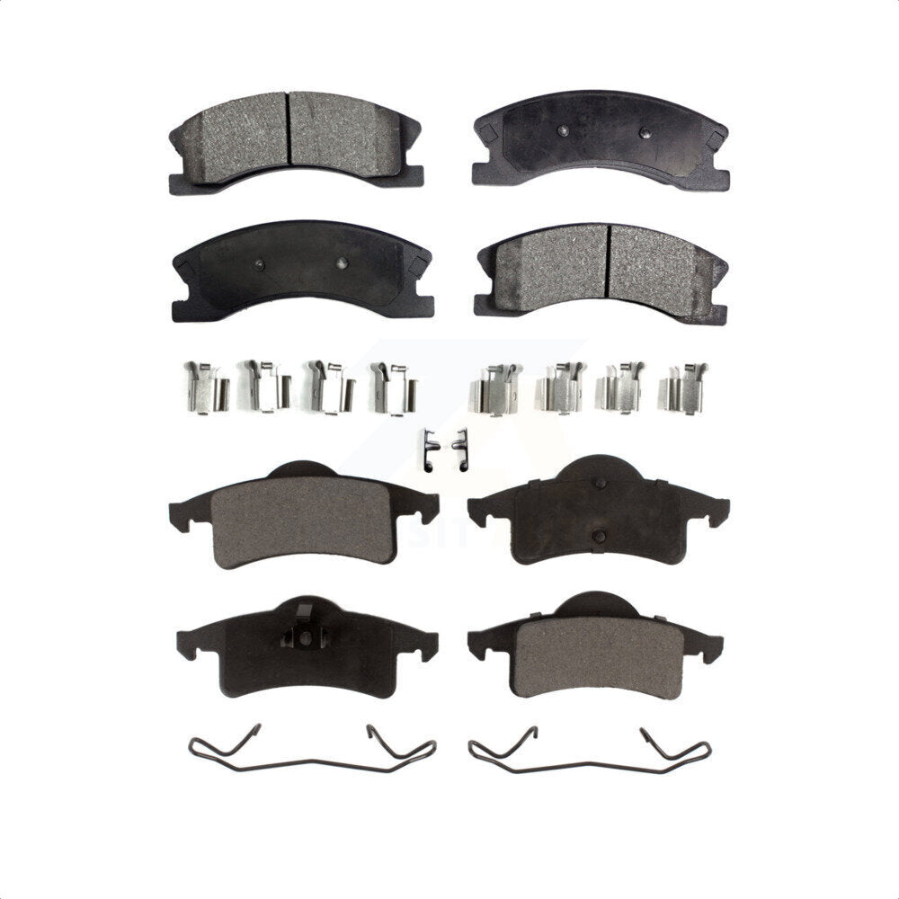 Front Rear Ceramic Brake Pads Kit For Jeep Grand Cherokee KTC-100492