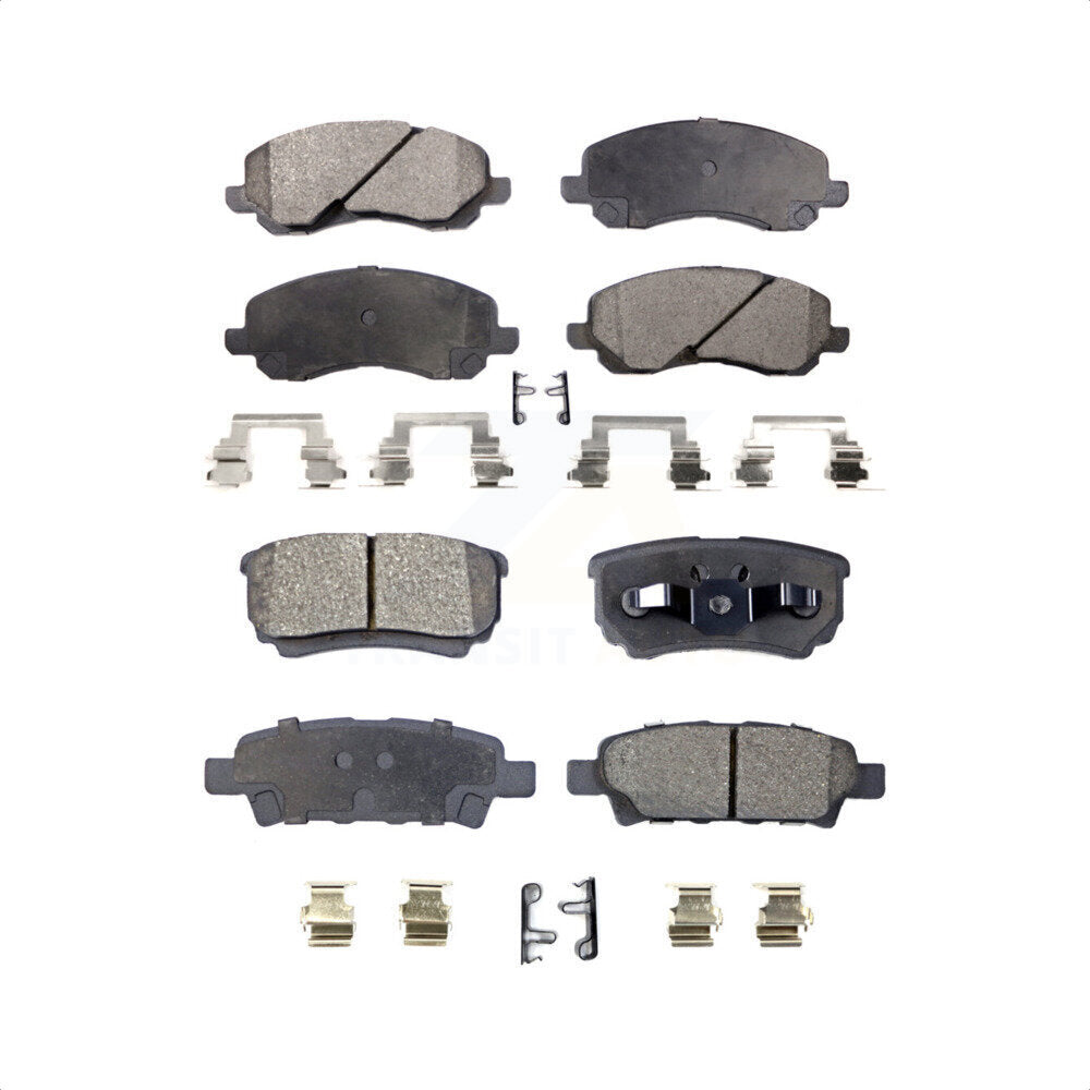Front Rear Ceramic Brake Pads Kit For Jeep Patriot Dodge Compass Chrysler Caliber Avenger Mitsubishi Lancer Sebring 200 KTC-100441